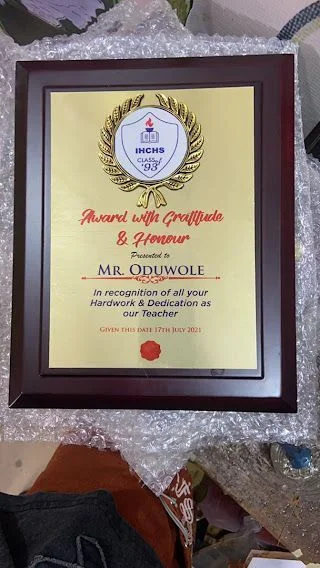 Custom Wooden Award Plaque - Professional Custom Wooden Award Plaque Services in Lagos Nigeria